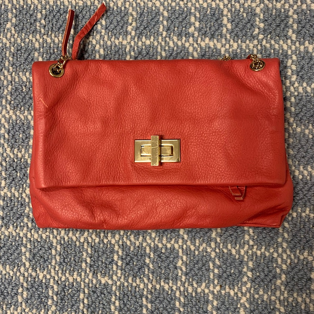 Fine Leather Handbag NWT